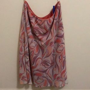 connected patterned skirt